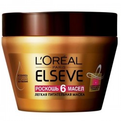 Маска Elseve Роскошь 6 масел питательная 300 мл