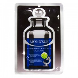 Маска Mond'sub №2 тканевая с морскими водорослями и гиалуроновой кислотой