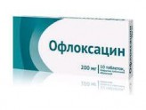 Офлоксацин, табл. п/о пленочной 200 мг №10