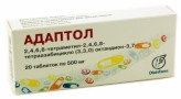 Адаптол, табл. 500 мг №20