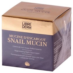Крем для лица ночной Librederm Муцин улитки регенерирующий 50 мл