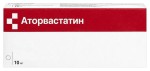Аторвастатин, таблетки покрытые пленочной оболочкой 10 мг 35 шт