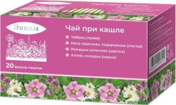 Чай Эвкам при кашле 20 шт. ф/пак. 1.5 г
