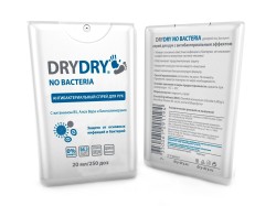 Спрей для рук DryDry антибактериальный ноу бактерия 20 мл