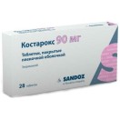Костарокс, табл. п/о пленочной 90 мг №28