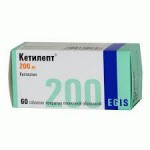 Кетилепт, таблетки покрытые пленочной оболочкой 200 мг 60 шт