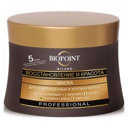 Маска Biopoint Восстановление и красота для поврежденных и хрупких волос 250 мл