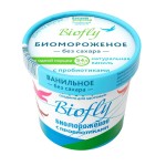 Биомороженое, Десант здоровья 45 г Биофлай ванильное натуральная ваниль без сахара кисломолочное мдж 3% бумажный стаканчик