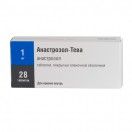 Анастрозол-Тева, табл. п/о пленочной 1 мг №28