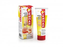 Крем для тела Скипар массажный с горчицей скипидаром и экстрактом перца жгучего 75 мл