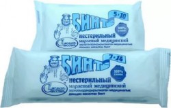 Бинт нестерильный р. 5мх10см 36 г/м кв.