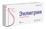 Энлигрия, раствор для подкожного введения 6 мг/мл 3 мл 3 шт шприц-ручки