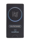 Презервативы, Like Me (Лайк Ми) 12 шт ультратонкие