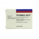 Тромбо АСС, табл. п/о кишечнораств. пленочной 50 мг №100