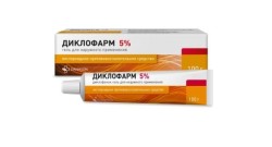 Диклофарм гель д/наружн. прим. 5% 100 г 1 шт.